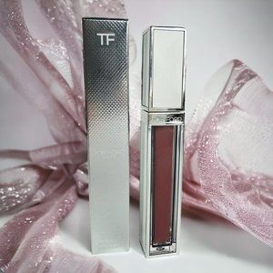 Tom Ford Soleil Neige Luxe Lip Gloss "22 Sunrise Pink" Rosey Nude Full Size